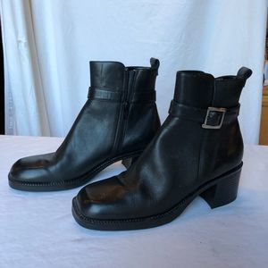 Dane xx Ankle Boots Leather Black 9M
